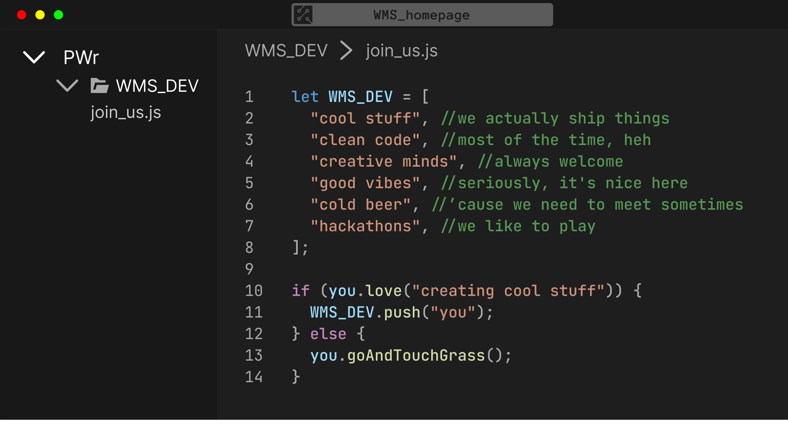 some good stuff code